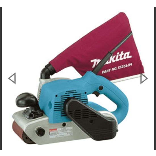 MAKITA / Belt Sander 100mm X610mm Belt 1200w With Dust Bag / 9403